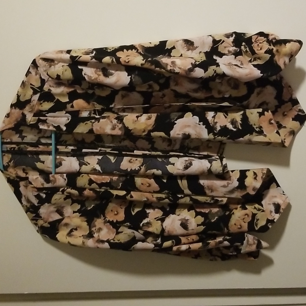 Charlotte Russe Floral Cardigan size XL
